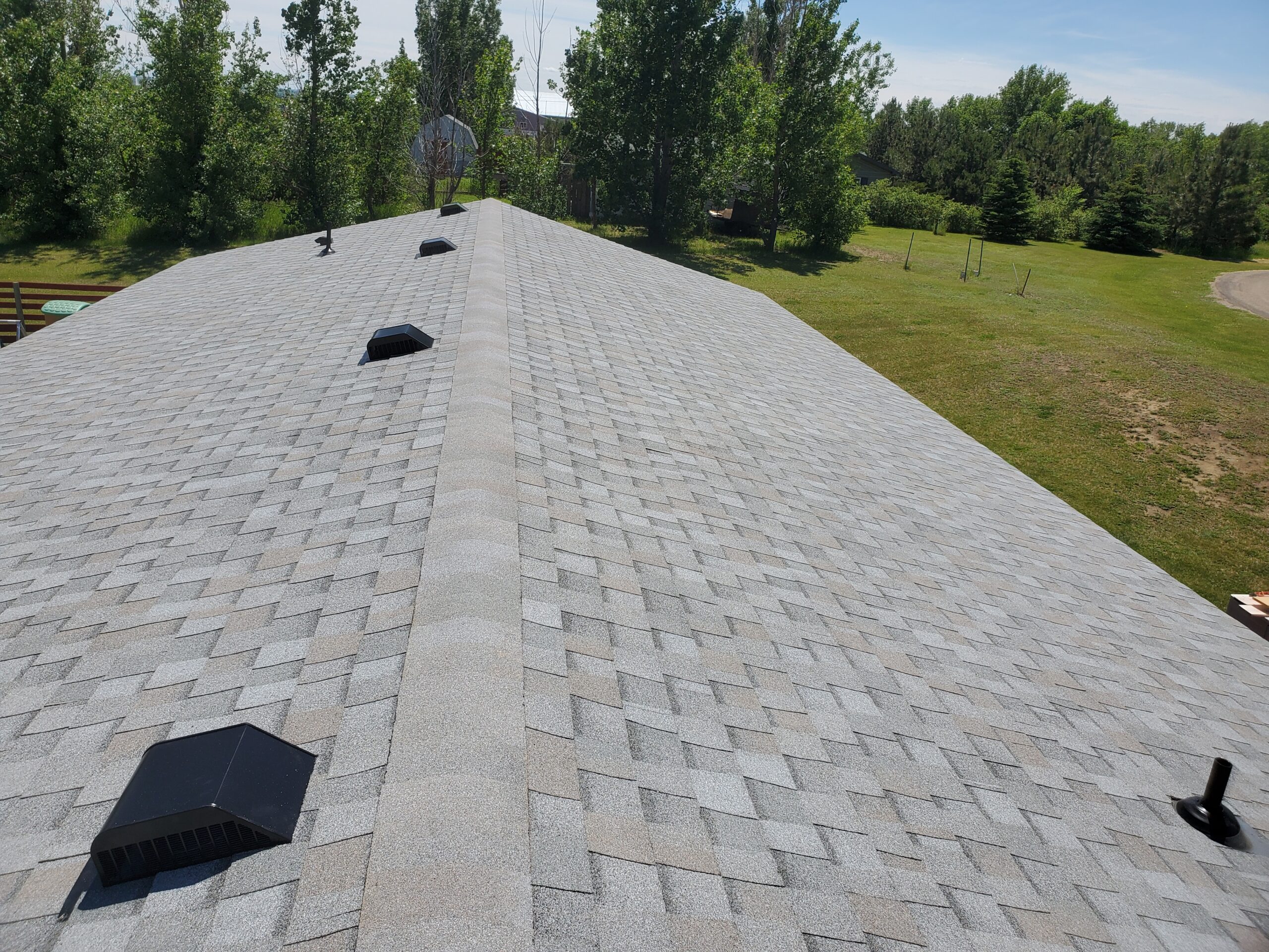 Bison Roofing Install June 2024 - Tamko Titan XT Class 3 UL2218 – Olde English Pewter - Dickinson, ND