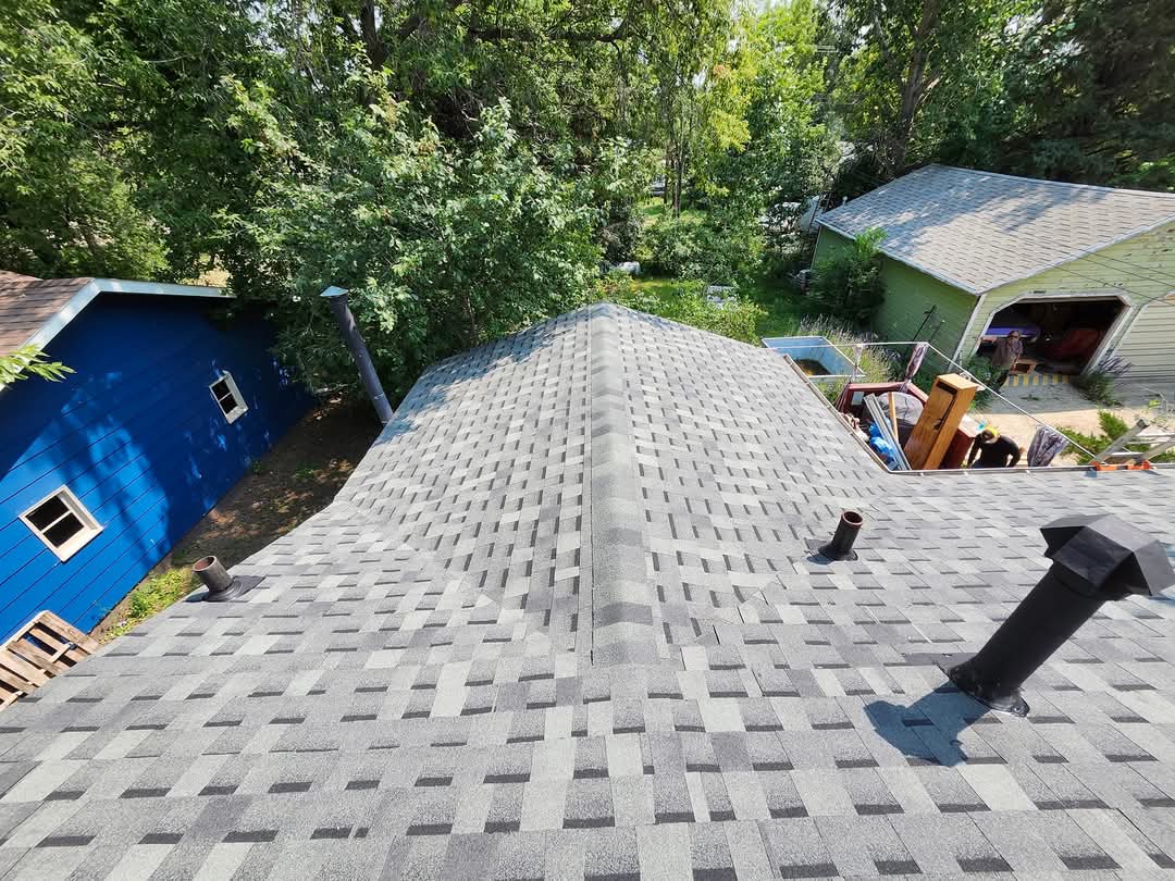 Bison Roofing Install July 2024 - Atlas Castlebrook Class 3 UL2218 - Hearthstone Gray