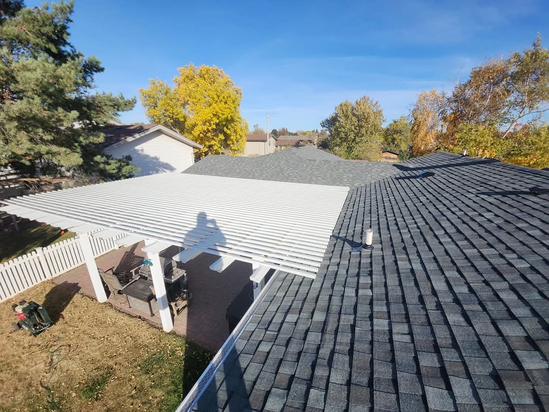 Bison Roofing Install October 2024 - Tamko Titan XT Class 3 UL2218 - Oxford Gray - Bismarck, ND